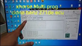 xhorse Multi prog clone benz 271de ecu