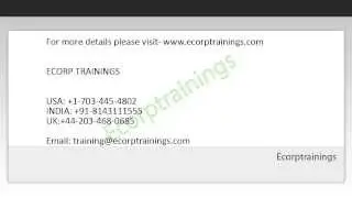 Ruby Methods Online training India USA UK Canada @Ecrptrainings