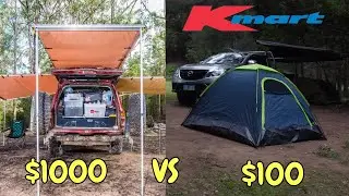 Budget Vs. Baller: Kmart Camping Challenge - $100 Vs. $10,000!
