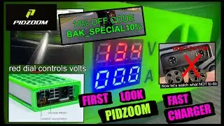 SUPER FAST CHARGE! First look charging INMOTION V14 & Leaperkim LYNX with NEW PIDZOOM FAST CHARGER
