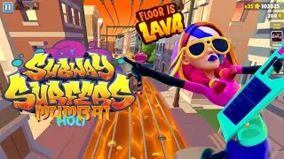Subway surfers no floor challenge floor is Lava 🌋 2025 - Stella Color Fever outfit