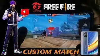 POCO X3 PRO 📲 HANDCAM ⚡ VS SQUAD FREE FIRE GAMEPLAY 🔥 [HIGHLIGHTS]
