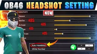 OB46 Headshot Sensitivity 🔥 || Free fire headshot setting in tamil || OB46 Update Free fire tamil ✅