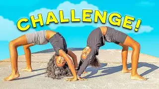 Twin Yoga Pose Challenge!
