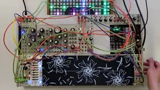[modular synth] second audio-visual experiments