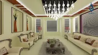 3d Hall modelling |  Autodesk 3ds  max..