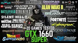 GTX 1660 Super + Ryzen 5 3600 in +20 Games