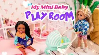 Let’s Make A Miniature Playroom Using My Mini Baby & Mini Brands Accessories