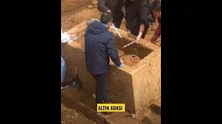 TOKİ çalışmasında çıkan içi dolu Lahit