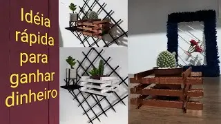 uma idéia rápida e baratinha ( artesanato para ganhar dinheiro )