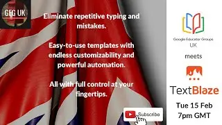 GEG UK meets Text Blaze