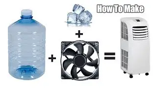 How To Make Air Conditioner at Home Using Plastic Bottle awesome idea