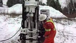 Small, agile and powerful, this mini sonic drill rig outperforms!