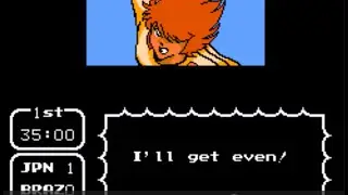 Captain Tsubasa 2 NES | Make Any Player (Other Than Schneider) Get Mad After You Score