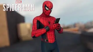 Spider-Man PC - Unused Civil War Suit MOD Free Roam Gameplay!