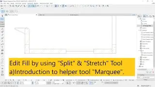 01 39 Edit Fill by using Split & Stretch Tool