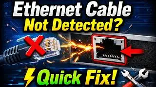How to Fix Ethernet Cable Not Working on Windows 2026 (Not Detected Solution)