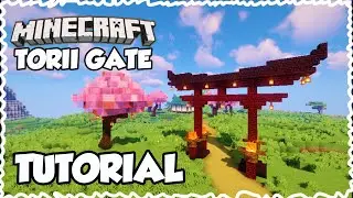 ⭐how to build a japanese torii gate in minecraft⭐