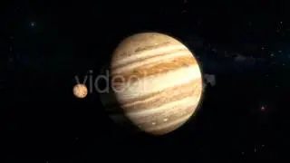 Galilean Moons of Jupiter - Motion Graphic