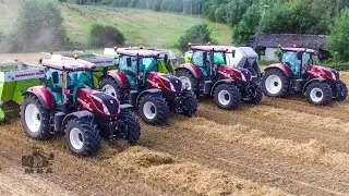 4x NEW HOLLAND T7 TERRACOTTA | Special Edition | Entreprise Agricole Antoine Steenkerque