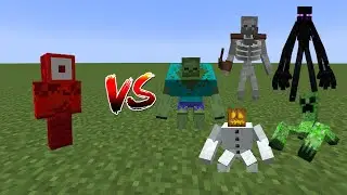 The Oracle Vs Mutant Monsters - Minecraft Mob Battle