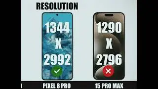 Apple iPhone 15 Pro Max против Google Pixel 8Pro