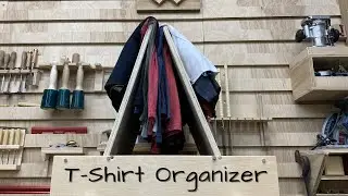Prototype Shirt Organizer || How to Save Space