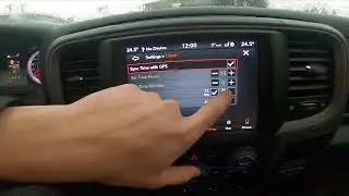 How to Manually Change Date and Time in Dodge Ram 1500 II ( 2019 - now ) - Manage Time Settings