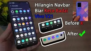 Cara Hilangkan Tombol Navbar Vivo V21 #vivov21 #vivo #navbar