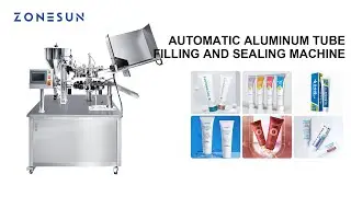 ZONESUN ZS-FS03 Automatic Paste Filling Aluminum Tube Sealing Packaging Machine