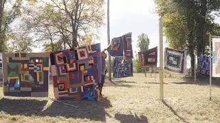 Scenes from the Airing of the Quilts