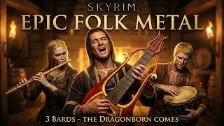 Skyrim - The Dragonborn Comes - 3 Bards In The Tavern