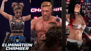 WWE 2K22 - ELIMINATION CHAMBER [FULL PPV]