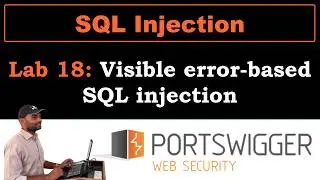 SQL Injection 18 | Visible error-based SQL injection #bugbounty