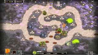 Kingdom Rush Walkthrough - Fungal Forest - Heroic [Steam version][HD]