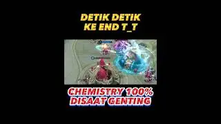 Chemistry 100% dapet disaat genting || #shorts #mobilelegends #mlbb
