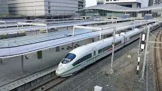 DB ICE 4611 vertrekt vanaf Utrecht Centraal richting Arnhem - DB ICE