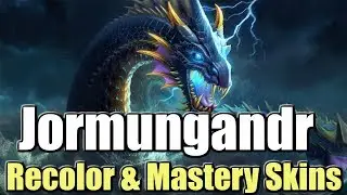 SMITE: Jormungandr Recolor & Mastery Skins