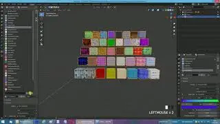Blender 3d. Удалить неиспользуемые материалы. Сортировка материалов по названию.