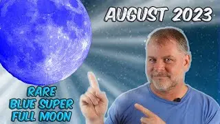 August 2023 Full Blue Moon Manifestation : Harness the Amazing Energy