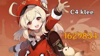 C4 Klee Hit 1.6 Million Damage + Build