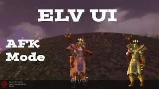 ElvUI - AFK Mode/Screen Saver