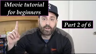 iMovie Tutorial - Split clips, reduce audio noise, adjust volume and record voiceover.