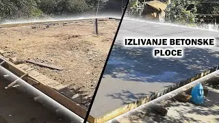 Izlivanje betonske ploce
