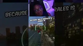 Oh Because He's A Black Spider-Man