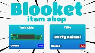 SUMMER Blooket Weekly Item Shop REVIEW!!
