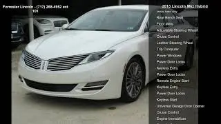 2013 Lincoln MKZ Hybrid