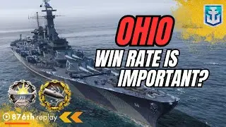 Wows OHIO: OP Battleship World of Warships #wows #worldofwarships #gaming