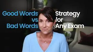Good Words & Bad Words Strategy | Works on All Kinds of Exams | Kathleen Jasper