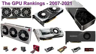 The Video Card Rankings 2021 - A Look at GPU Price/Performance over 15 Years!